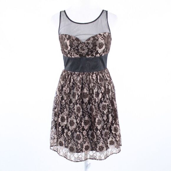 Tracy Reese black A-line dress 2 - Picture 1 of 8